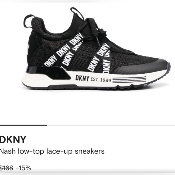 DKNY
Nash low-top lace-up sneakers🍁 - Picture 4 of 11